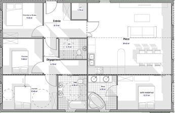 plan maison container