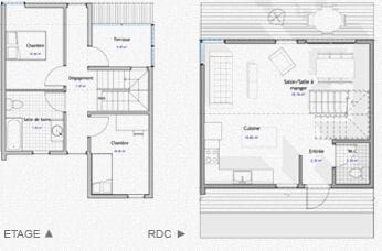 plan maison container